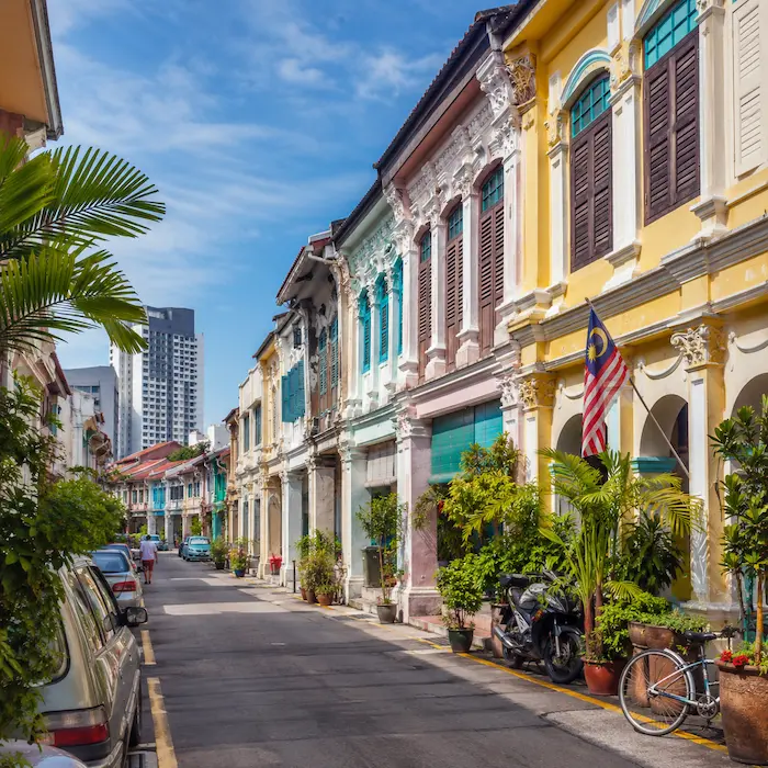 Heritage cafe stop during a domestic Malaysia trip